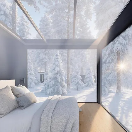 Appartamento Aurora Igloo Village Yllaes Luna - Hot Tub