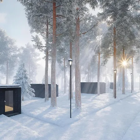 Aurora Igloo Village Yllaes Luna - Hot Tub Appartamento