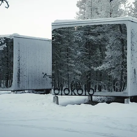 公寓 Aurora Igloo Village Yllaes Luna - Hot Tub *