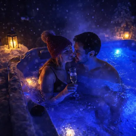 Appartamento Aurora Igloo Village Yllaes Luna - Hot Tub